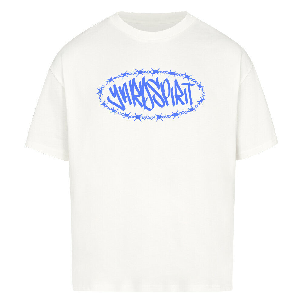 Blue Wire Oversized Shirt MarketPrint